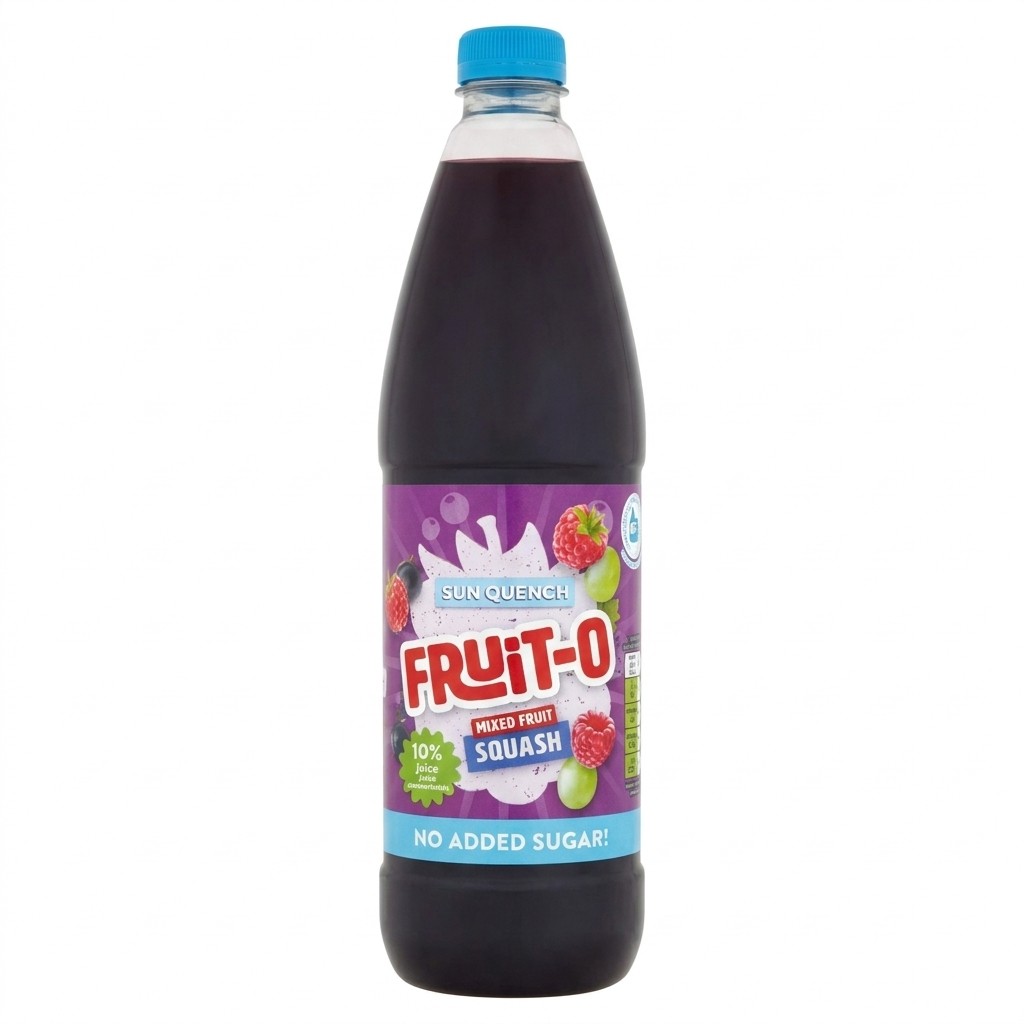 Sun Quench Fruit-O Mixed Fruit Squash 1L