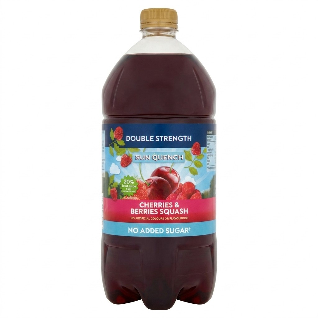 Sun Quench Cherries & Berries Squash 1.5L