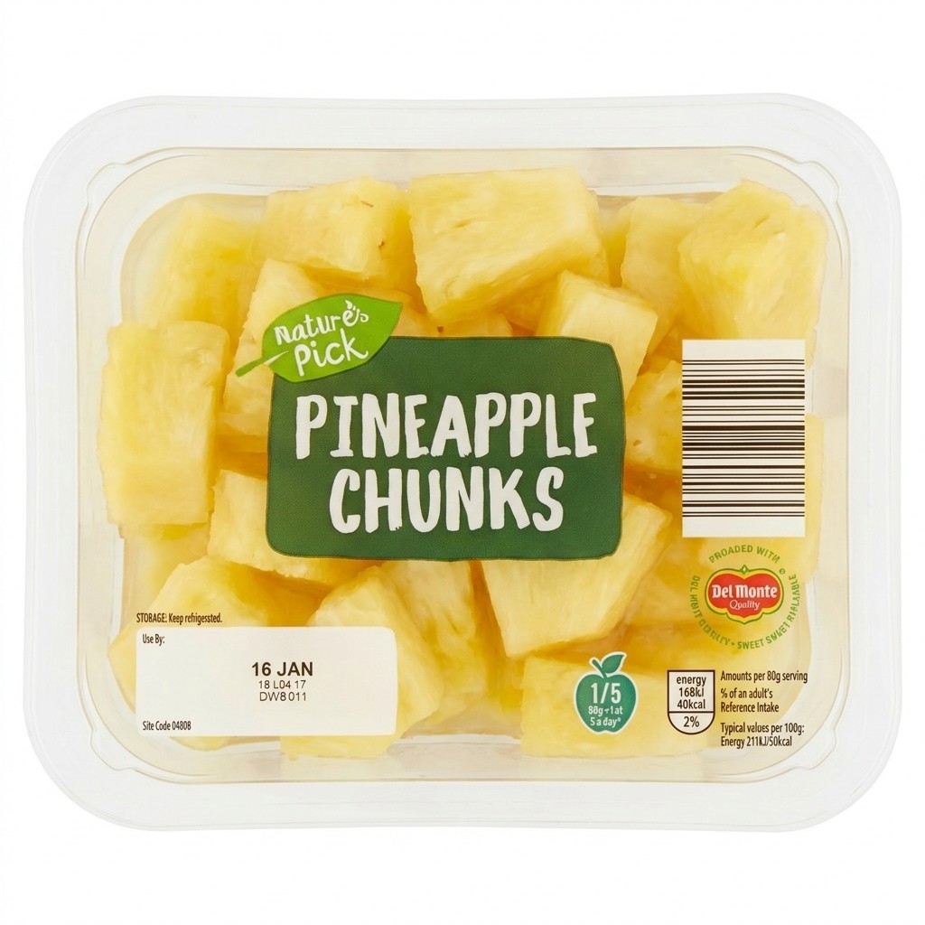 Nature's Pick Pineapple Chunks 300g