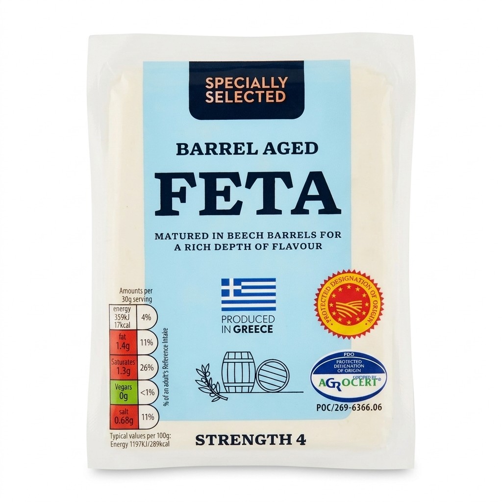 Specially Selected Barrel Aged Feta 200g