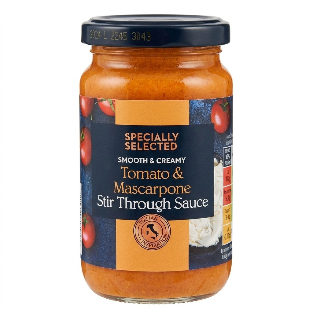 Specially Selected Tomato & Mascarpone Stir Through Sauce 190g