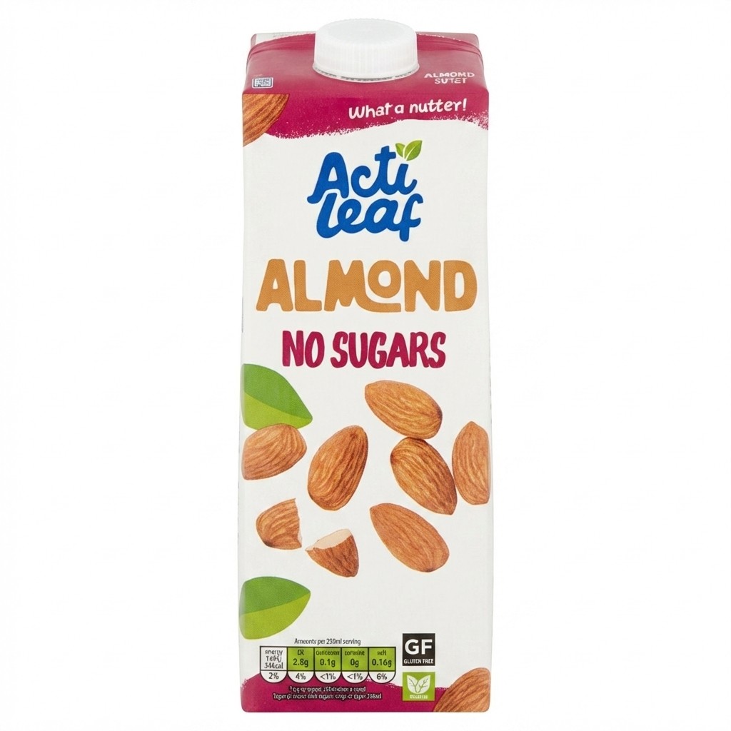 Acti Leaf Almond No Sugars 1l
