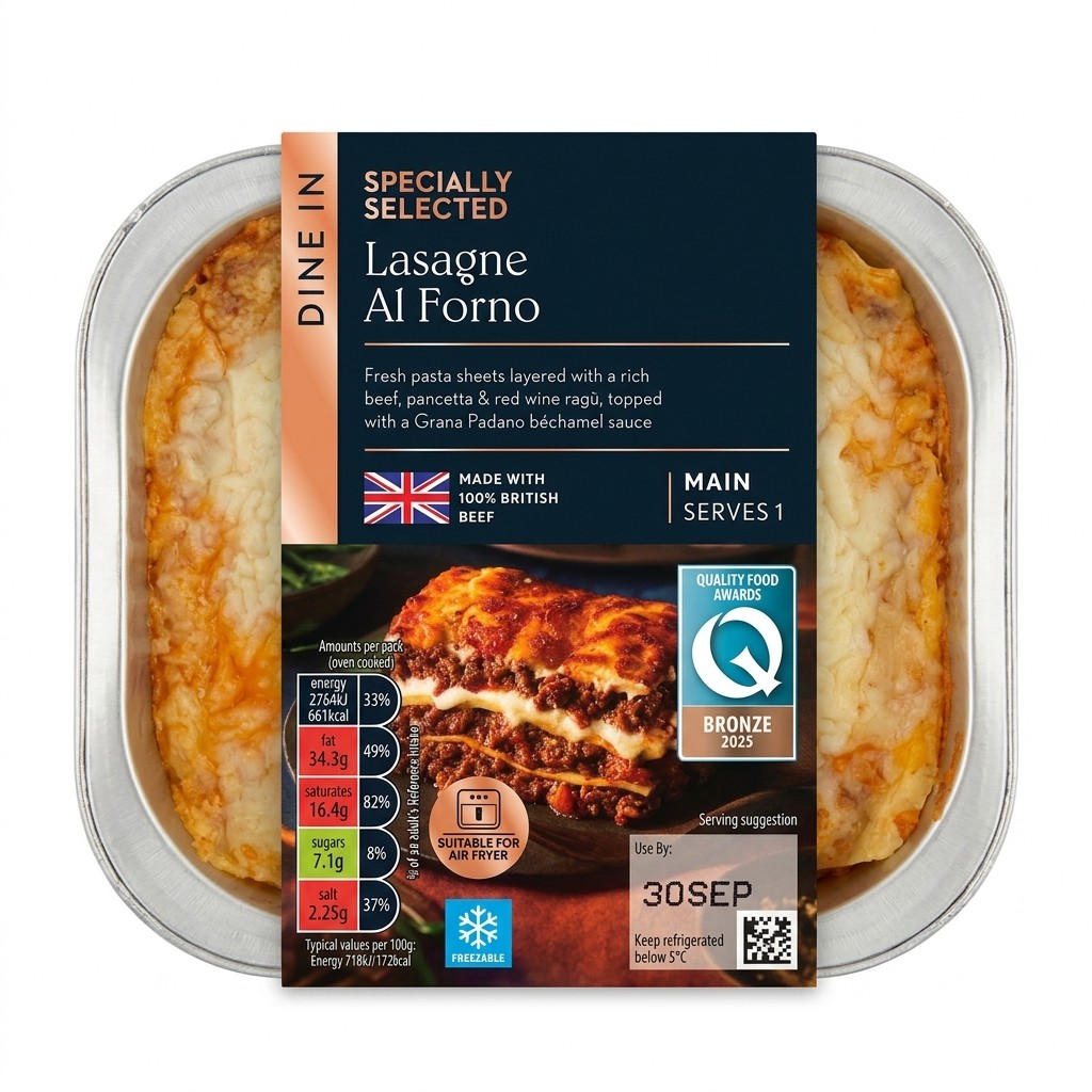 Specially Selected Lasagne Al Forno 400g