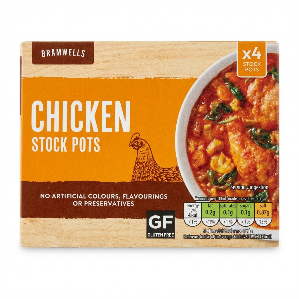 Bramwells Chicken Stock Pots 96g