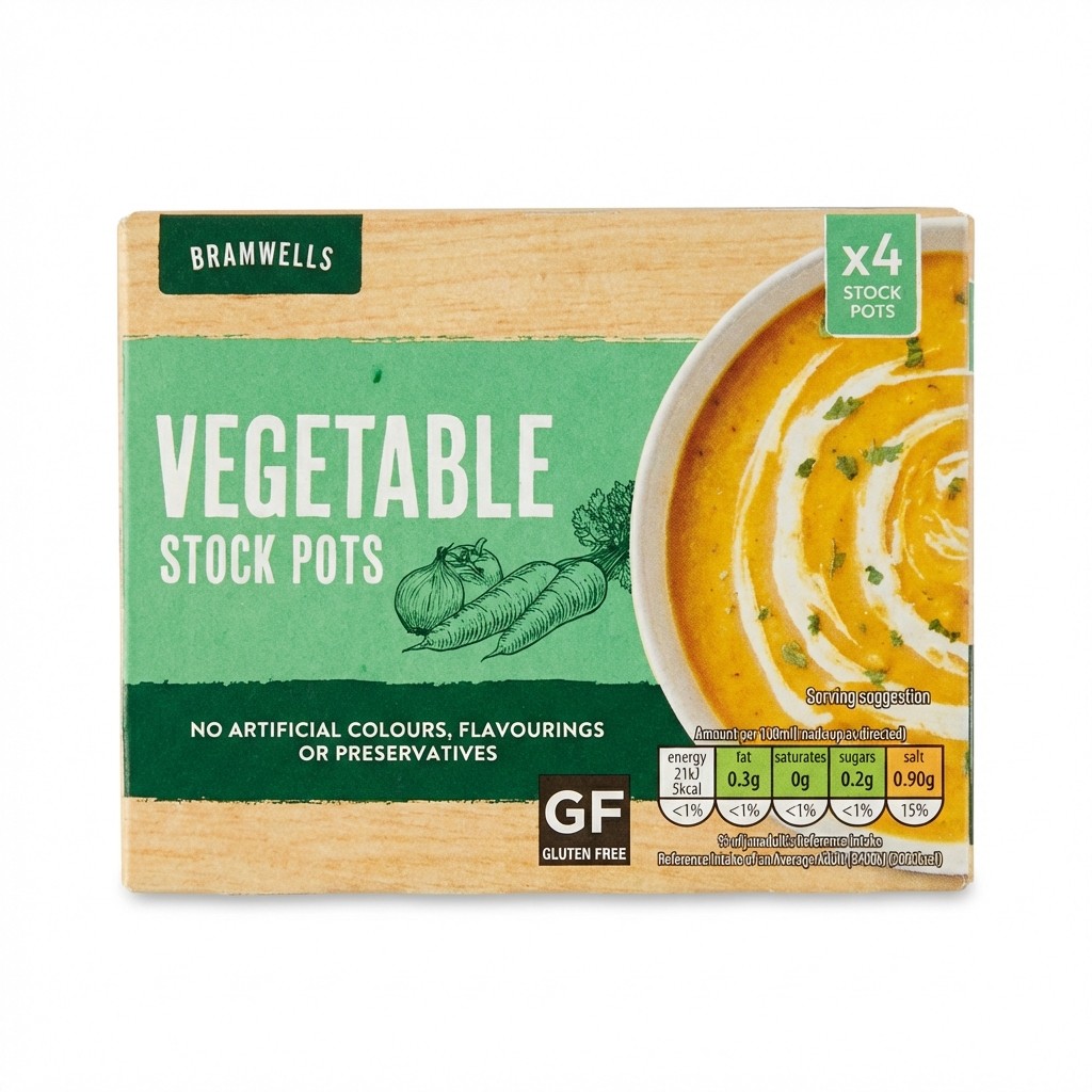 Bramwells Vegetable Stock Pots 96g