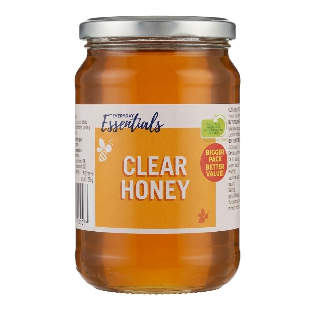 Everyday Essentials Clear Honey 454g