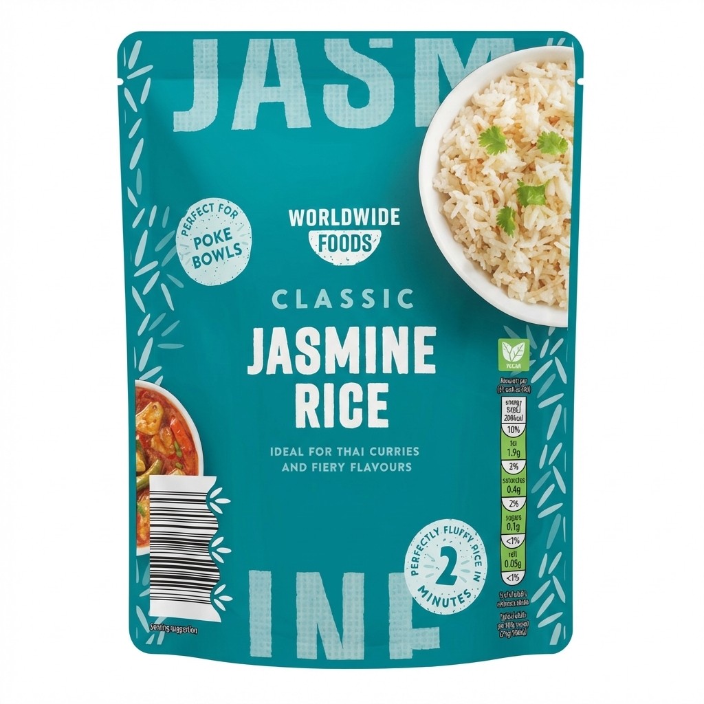 Worldwide Foods Classic Jasmine Rice 250g
