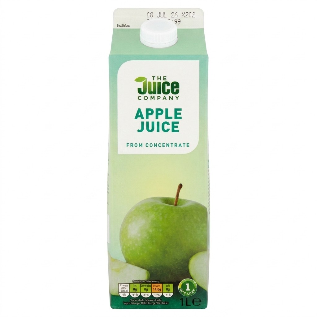 The Juice Company Apple Juice 1L