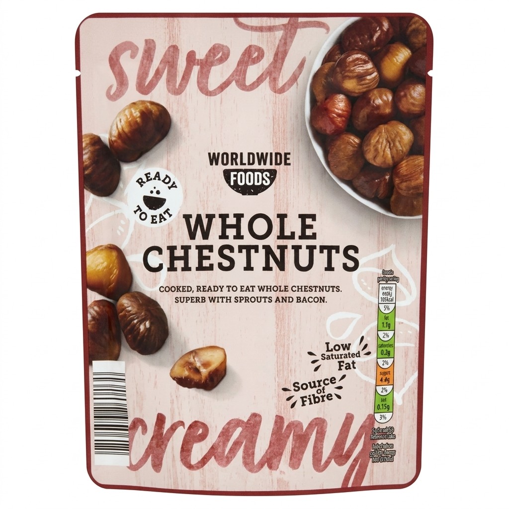 Worldwide Foods Whole Chestnuts 180g