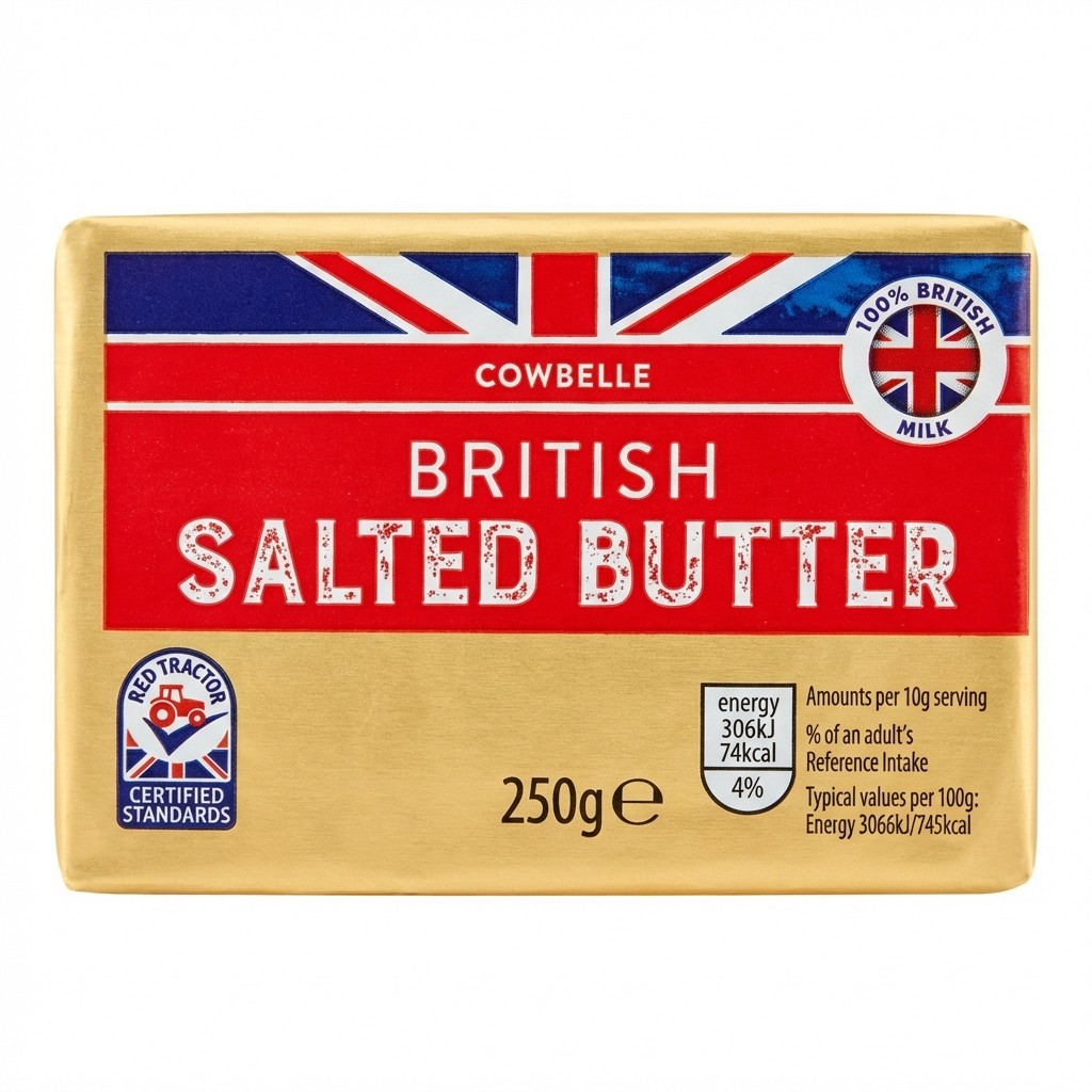 Cowbelle British Salted Butter 250g