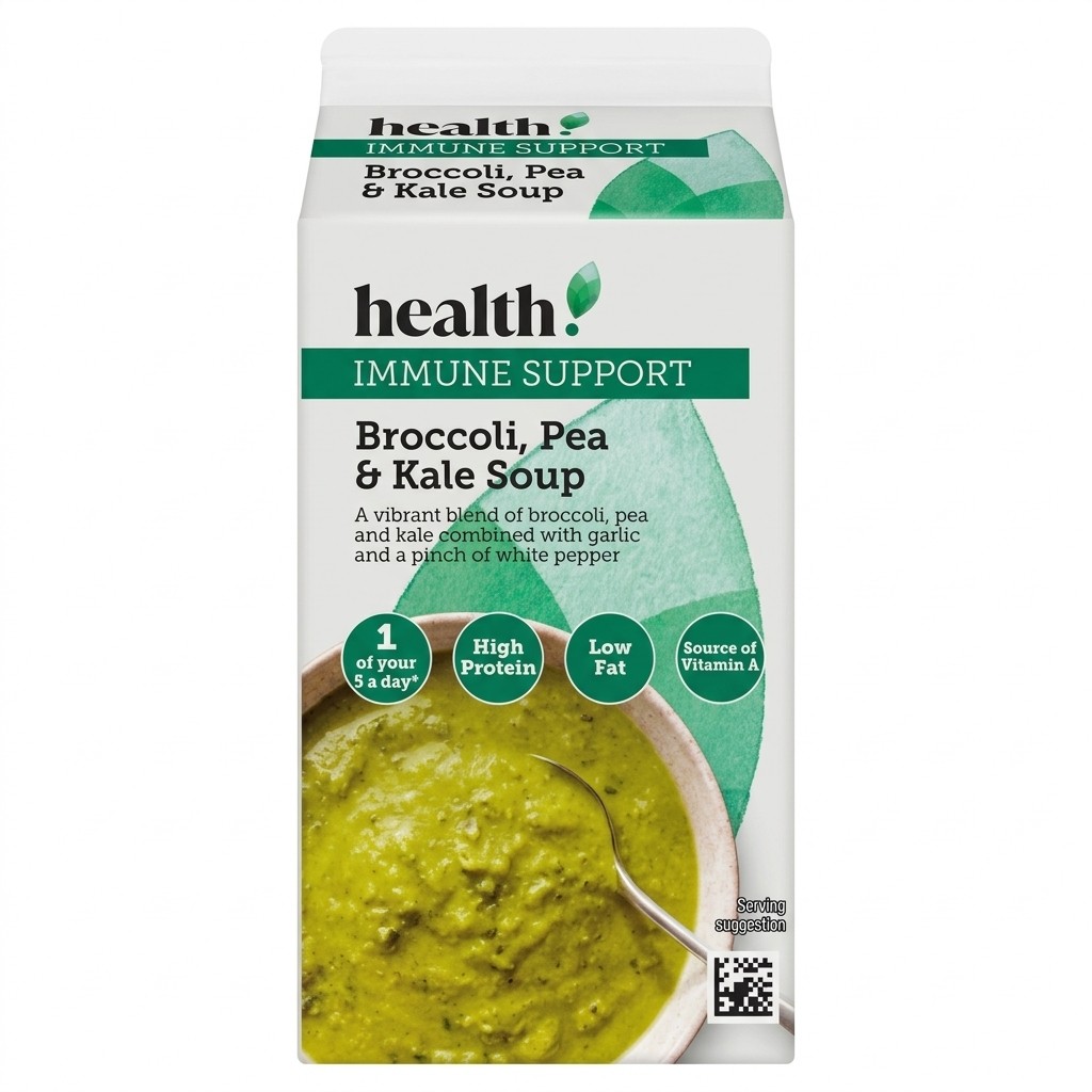 health! Broccoli, Pea & Kale Soup 600g