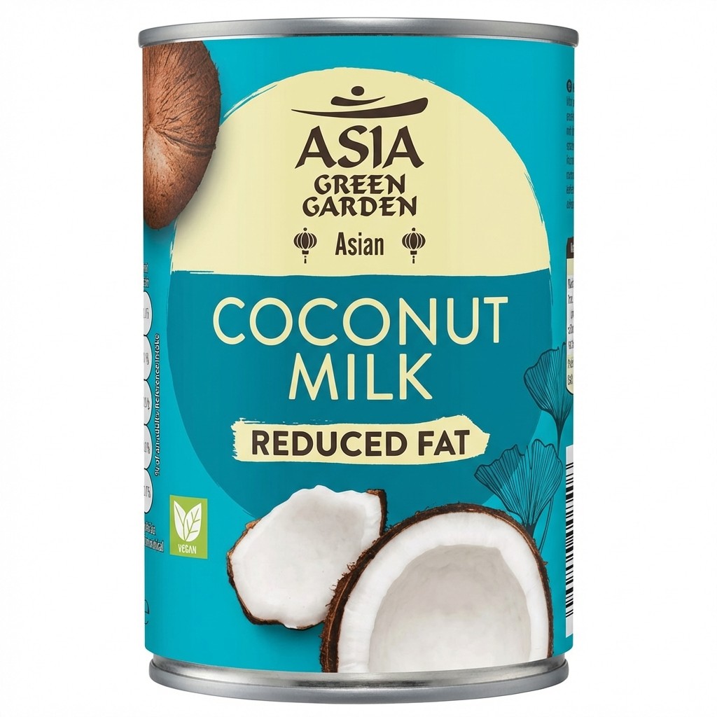Asia Green Garden Coconut Milk Reduced Fat 400ml
