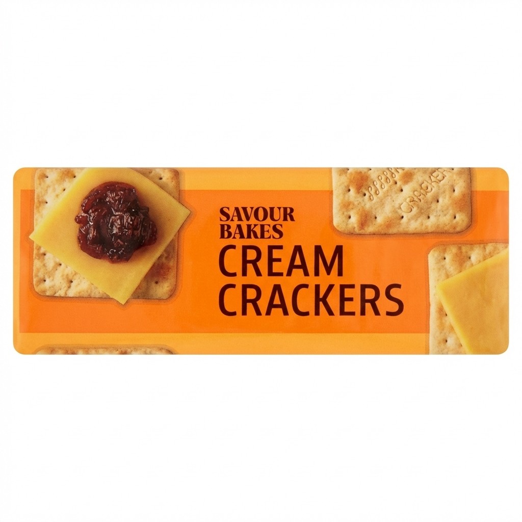 Savour Bakes Cream Crackers 300g