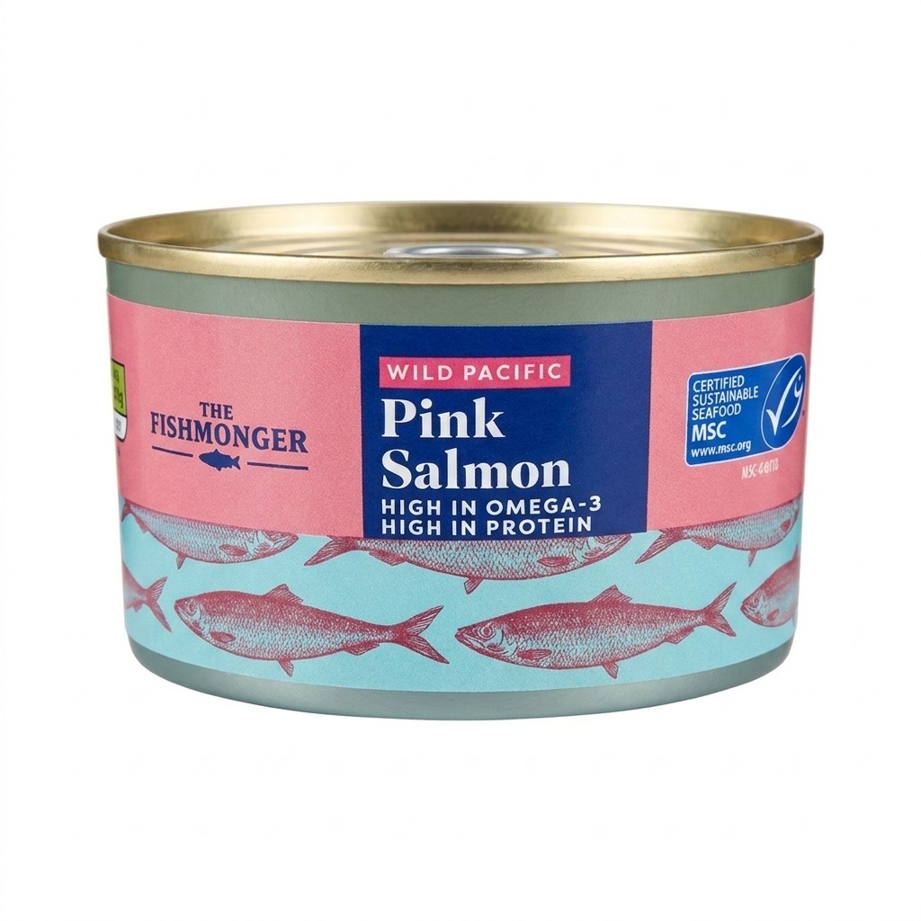 The Fishmonger Wild Pacific Pink Salmon 212g