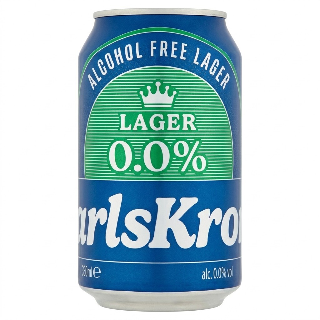 KarlsKrone Alcohol Free Lager 330ml