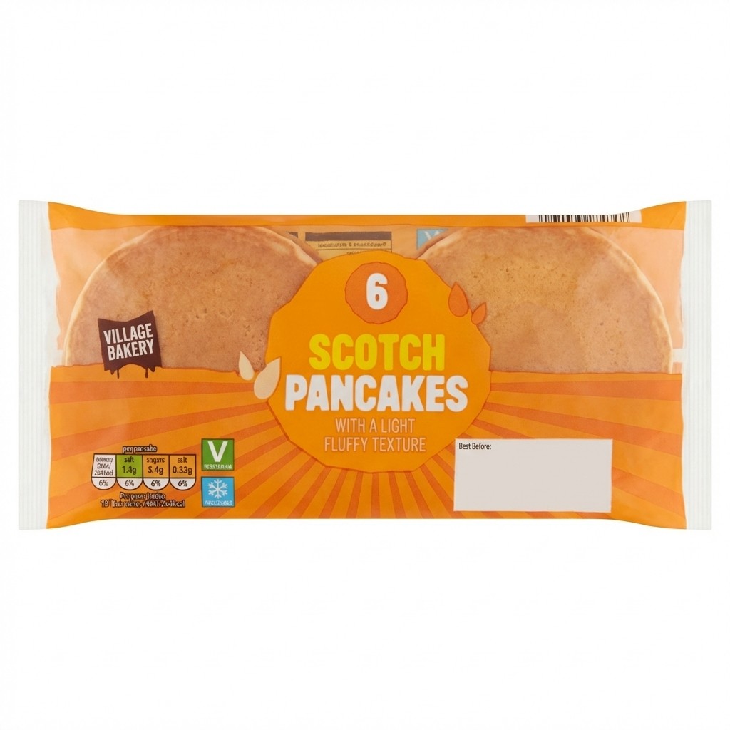 Village Bakery Scotch Pancakes 6pcs