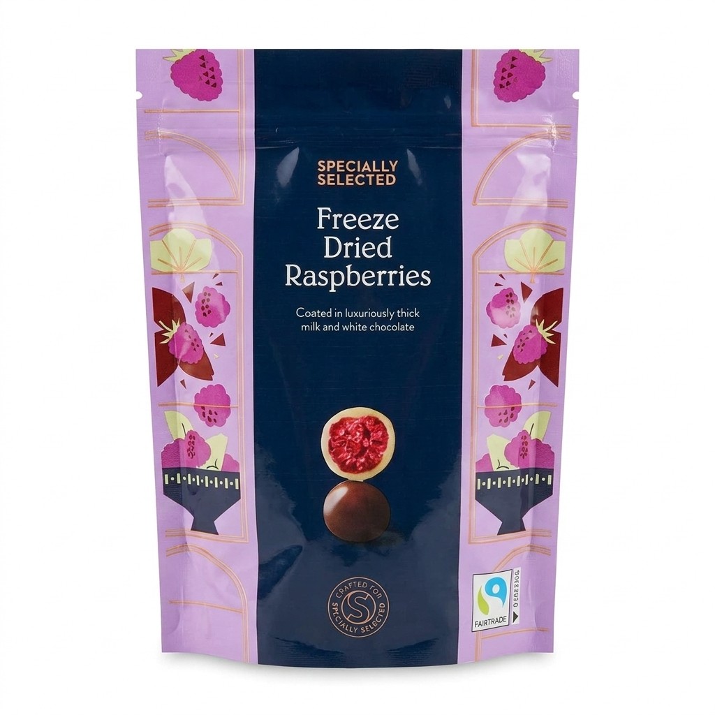 Specially Selected Freeze Dried Raspberries 100g