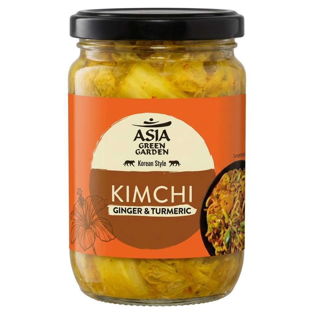 Asia Green Garden Kimchi Ginger & Turmeric 290g