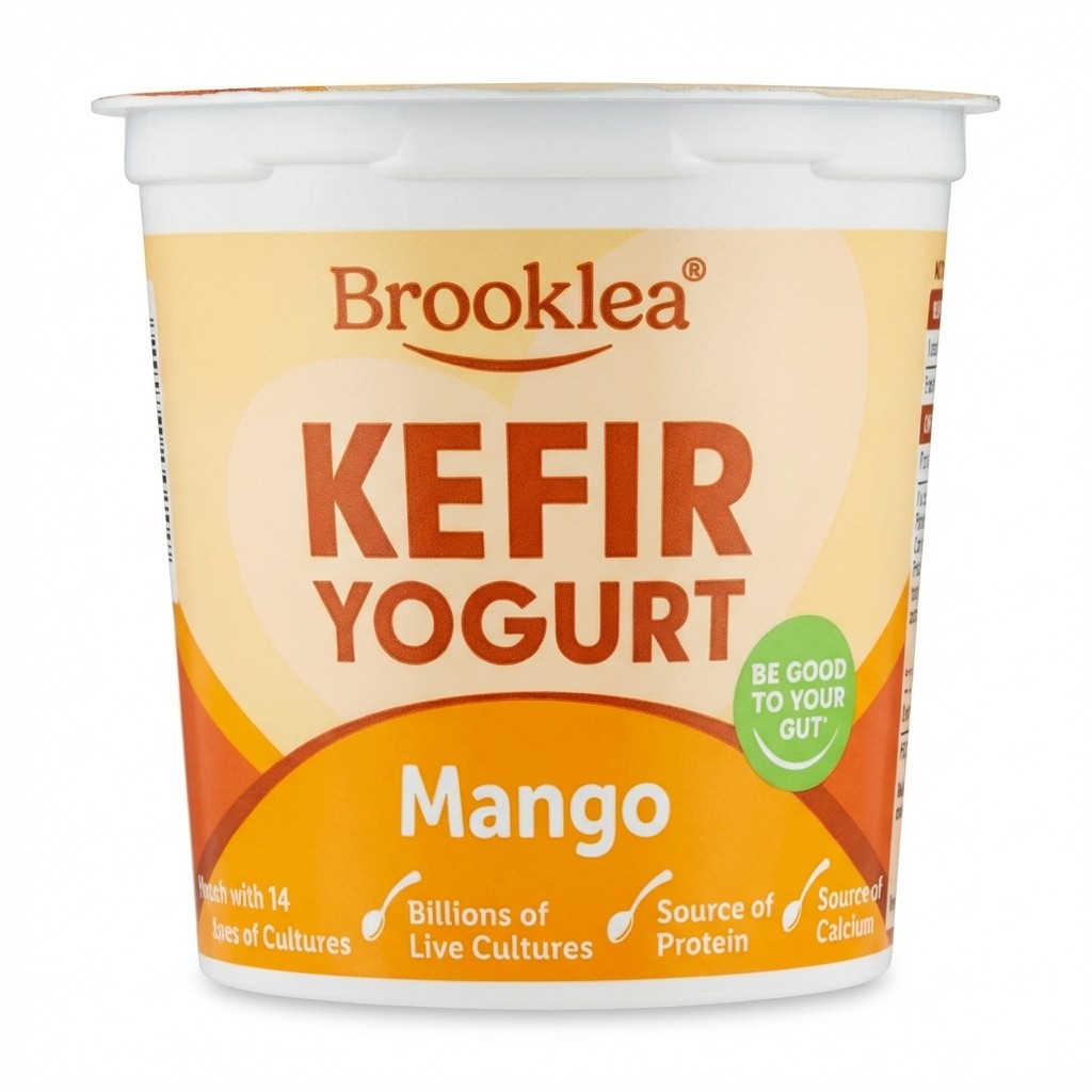 Brooklea Kefir Yogurt Mango 350g