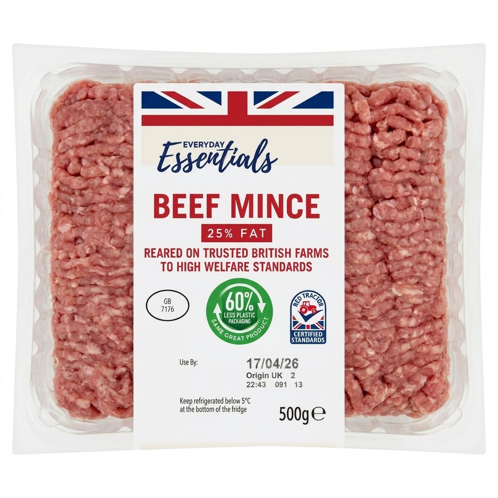Everyday Essentials Beef Mince 500g