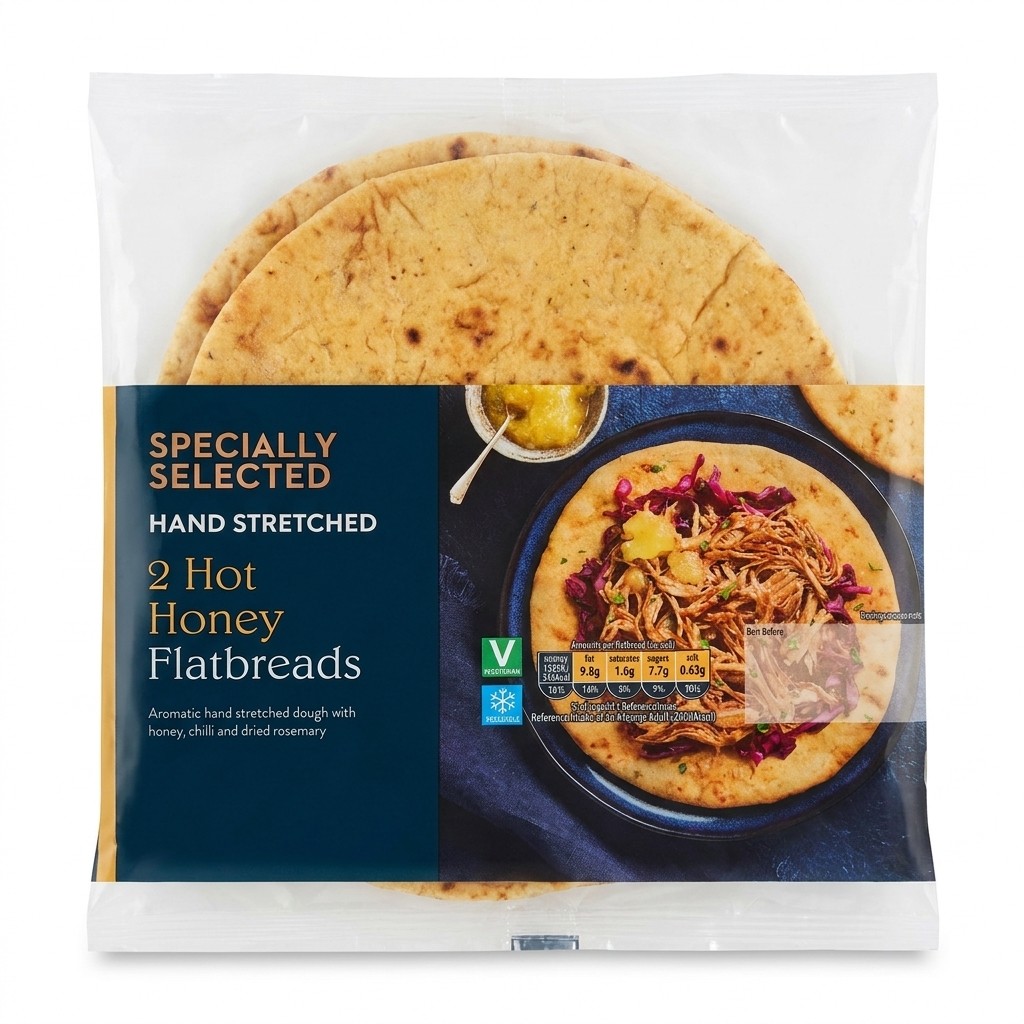 Specially Selected Hot Honey Flatbreads 2