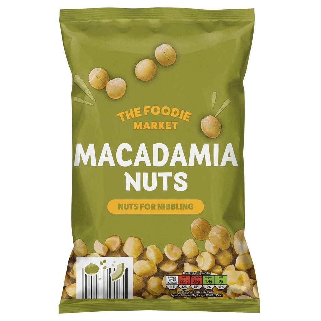 The Foodie Market Macadamia Nuts 150g
