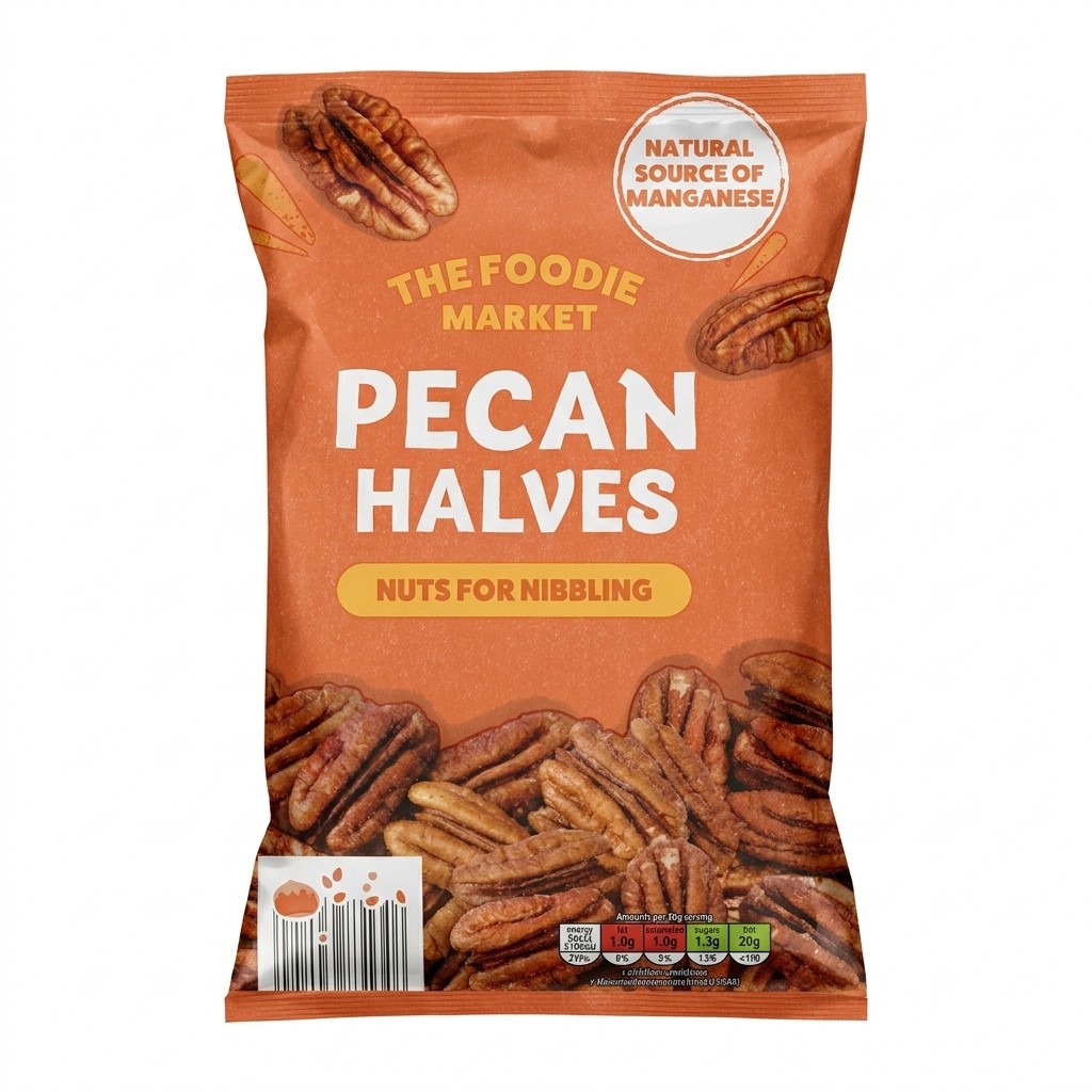 The Foodie Market Pecan Halves 200g