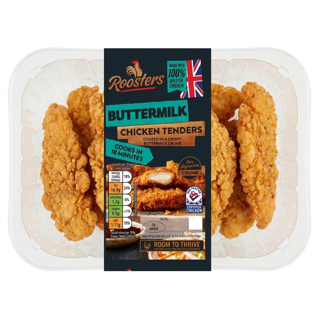 Roosters Buttermilk Chicken Tenders 305g