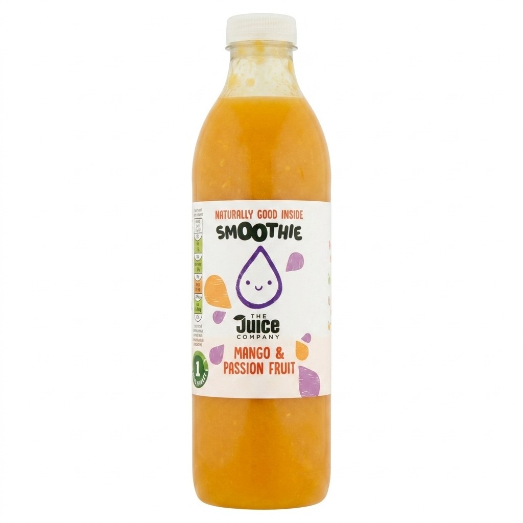 The Juice Company Mango & Passion Fruit Smoothie 750ml
