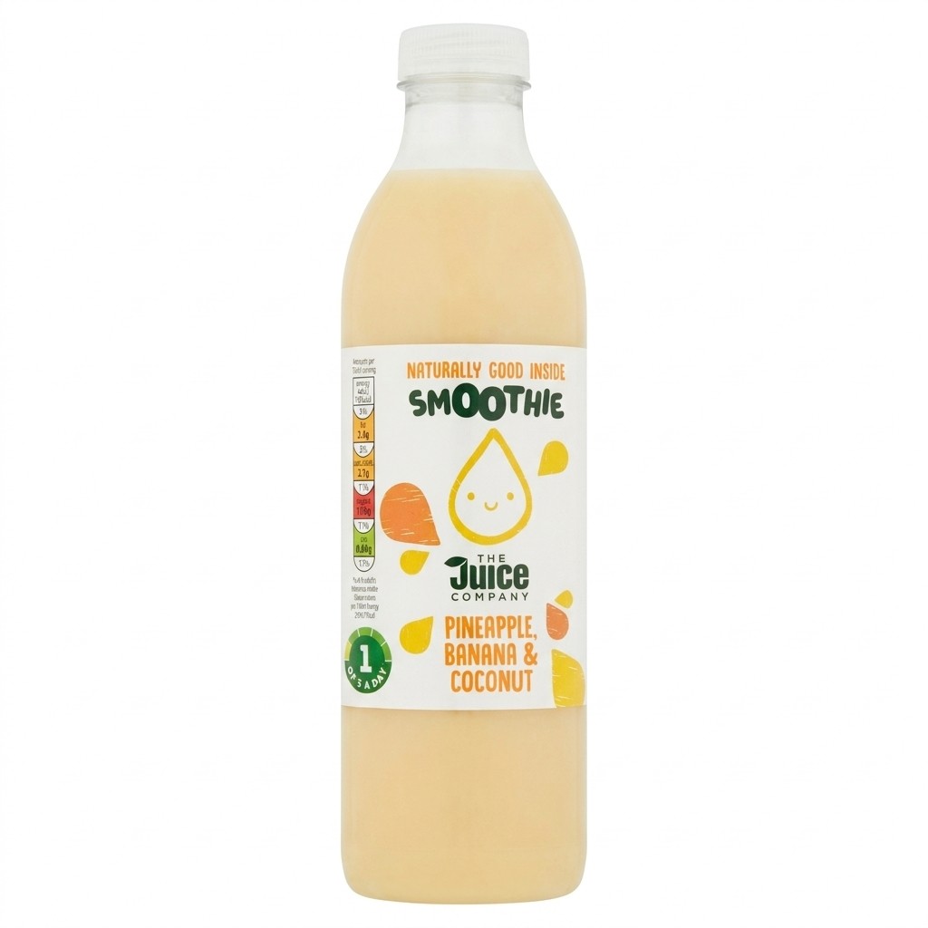 The Juice Company Pineapple, Banana & Coconut Smoothie 750ml