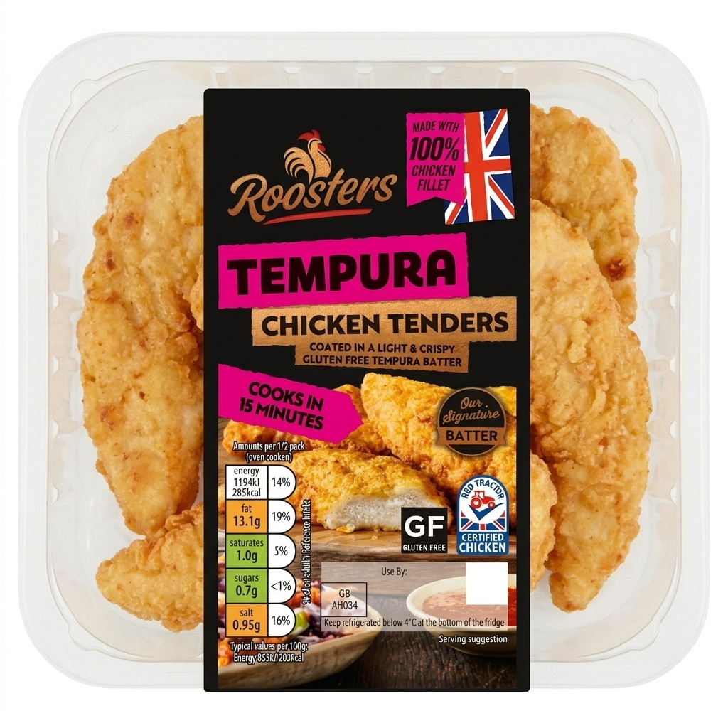 Roosters Tempura Chicken Tenders 300g