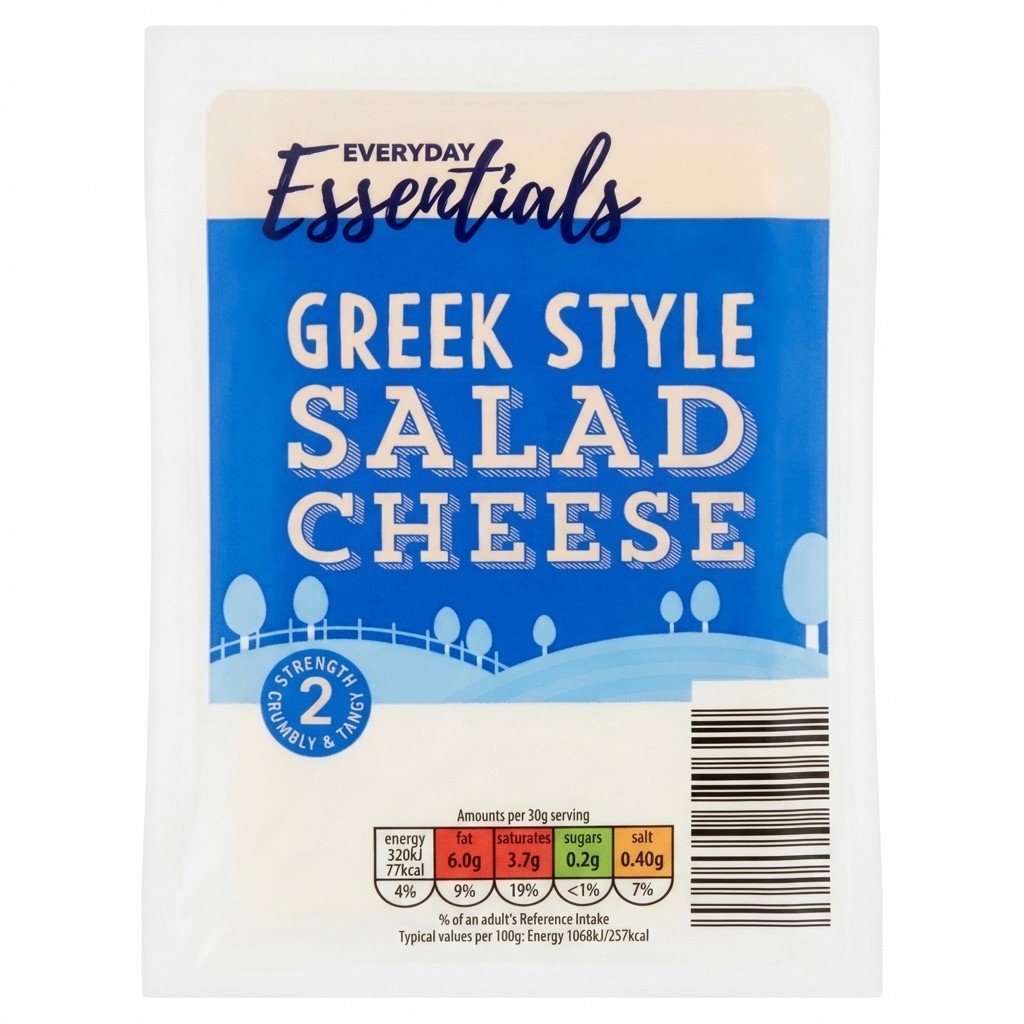Everyday Essentials Greek Style Salad Cheese 200g