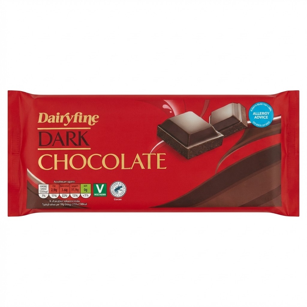 Dairyfine Dark Chocolate 200g