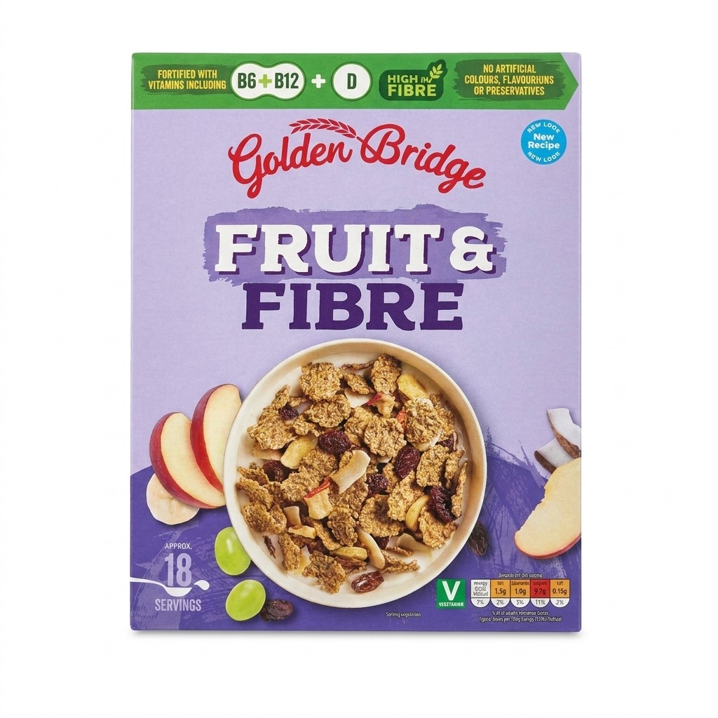 Golden Bridge Fruit & Fibre 750g