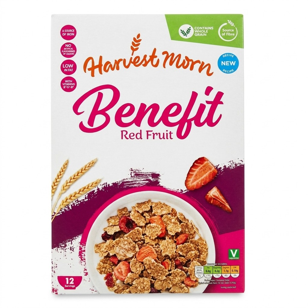 Harvest Morn Benefit Red Fruit 375g