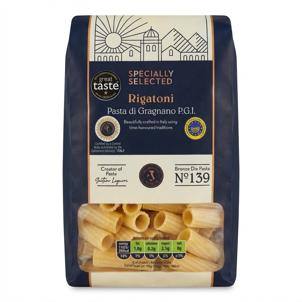 Specially Selected Rigatoni 500g