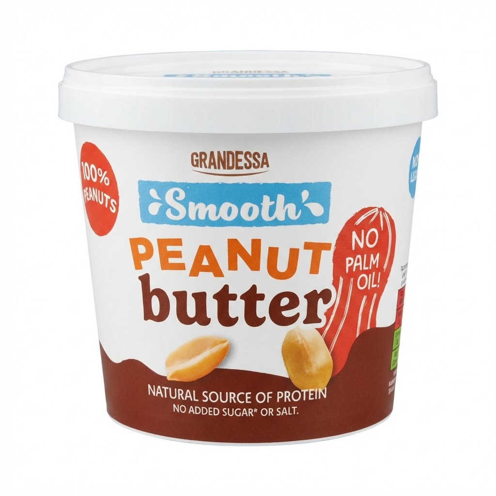Grandessa Smooth Peanut Butter 1kg