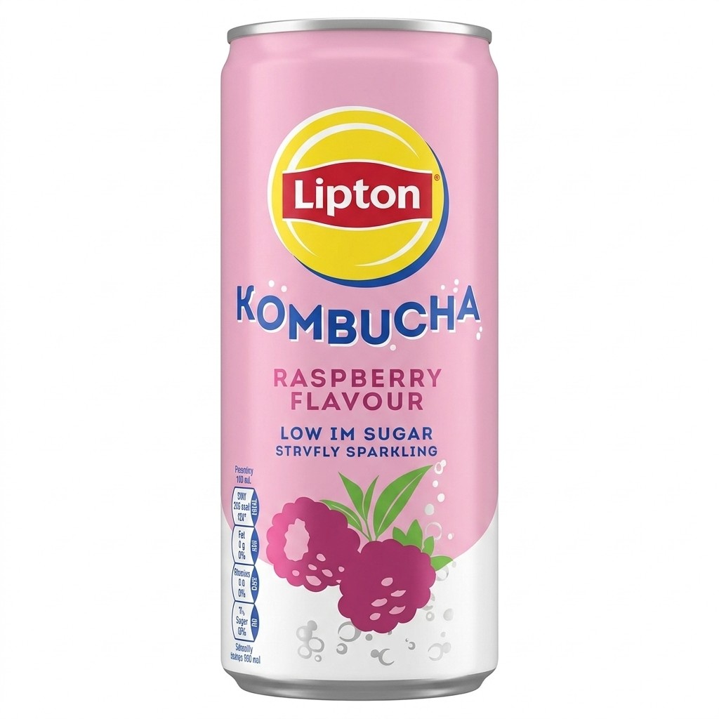 Lipton Kombucha Raspberry Flavour 250ml