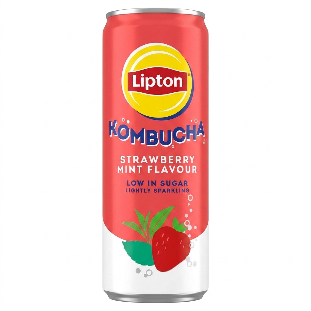 Lipton Kombucha Strawberry Mint 250ml