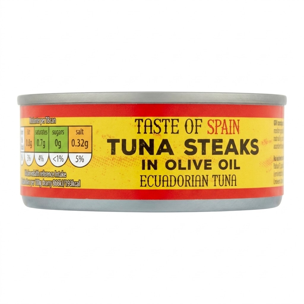 The Fishmonger Tuna Steaks in Olive Oil 110g