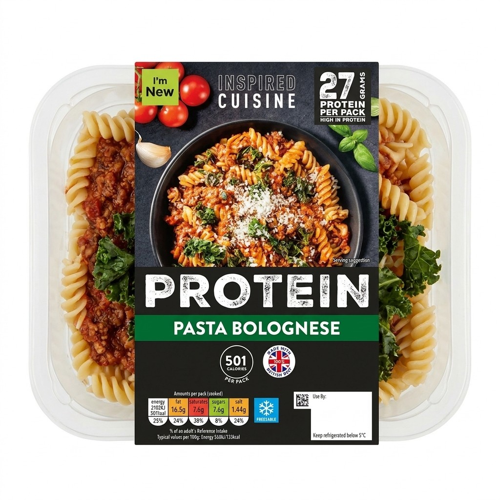 Inspired Cuisine Protein Pasta Bolognese 380g