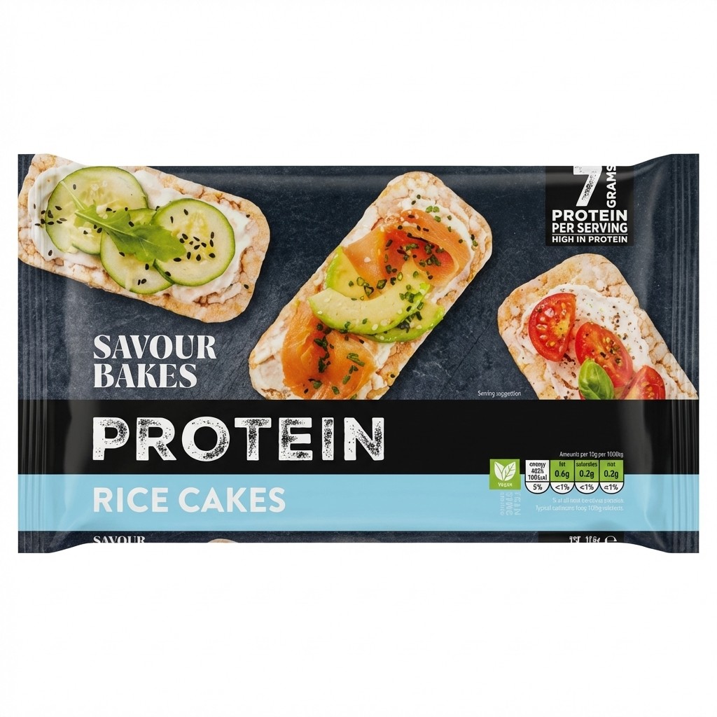 Savour Bakes Protein Rice Cakes 104g