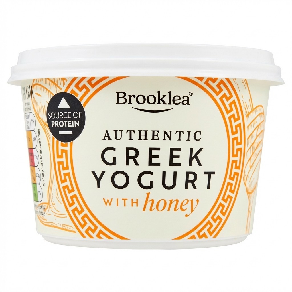 Brooklea Authentic Greek Yogurt with Honey 500g