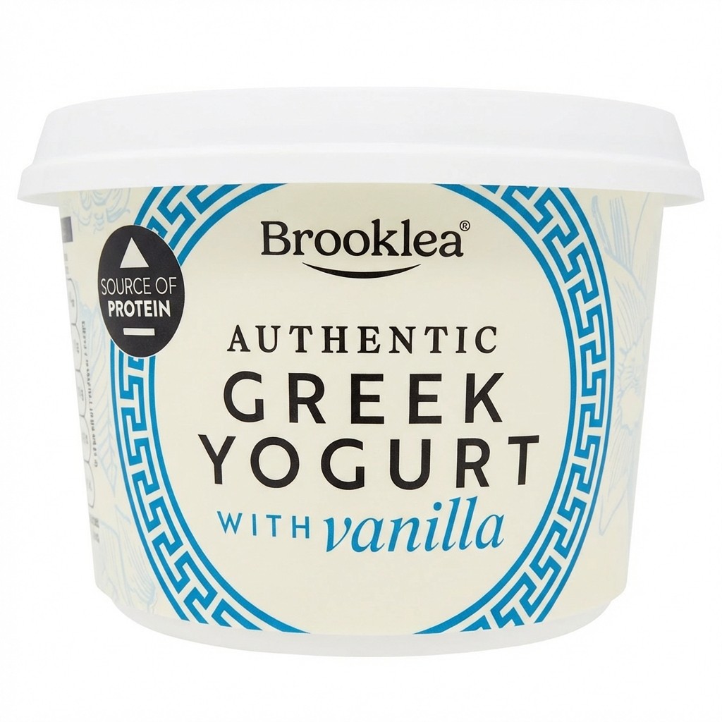 Brooklea Authentic Greek Yogurt with Vanilla 500g