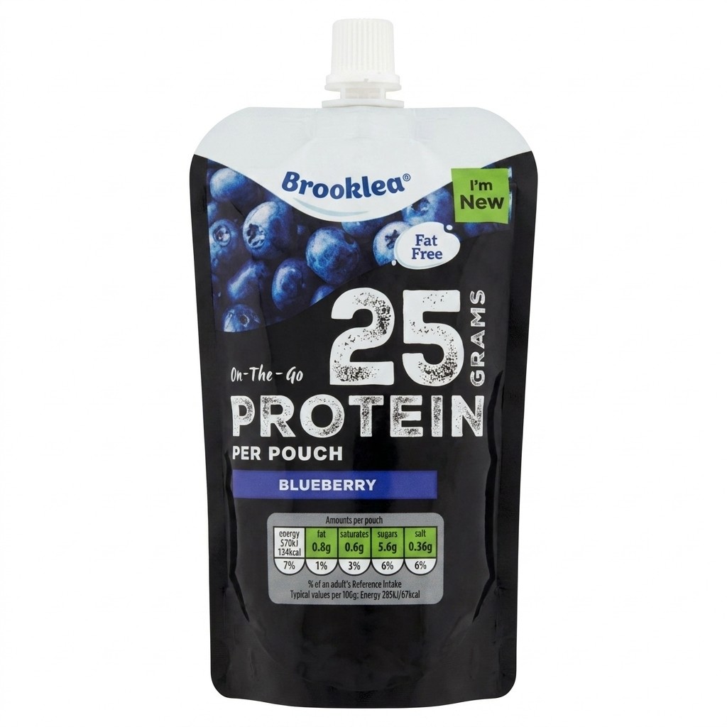 Brooklea On-The-Go Protein Blueberry 200g