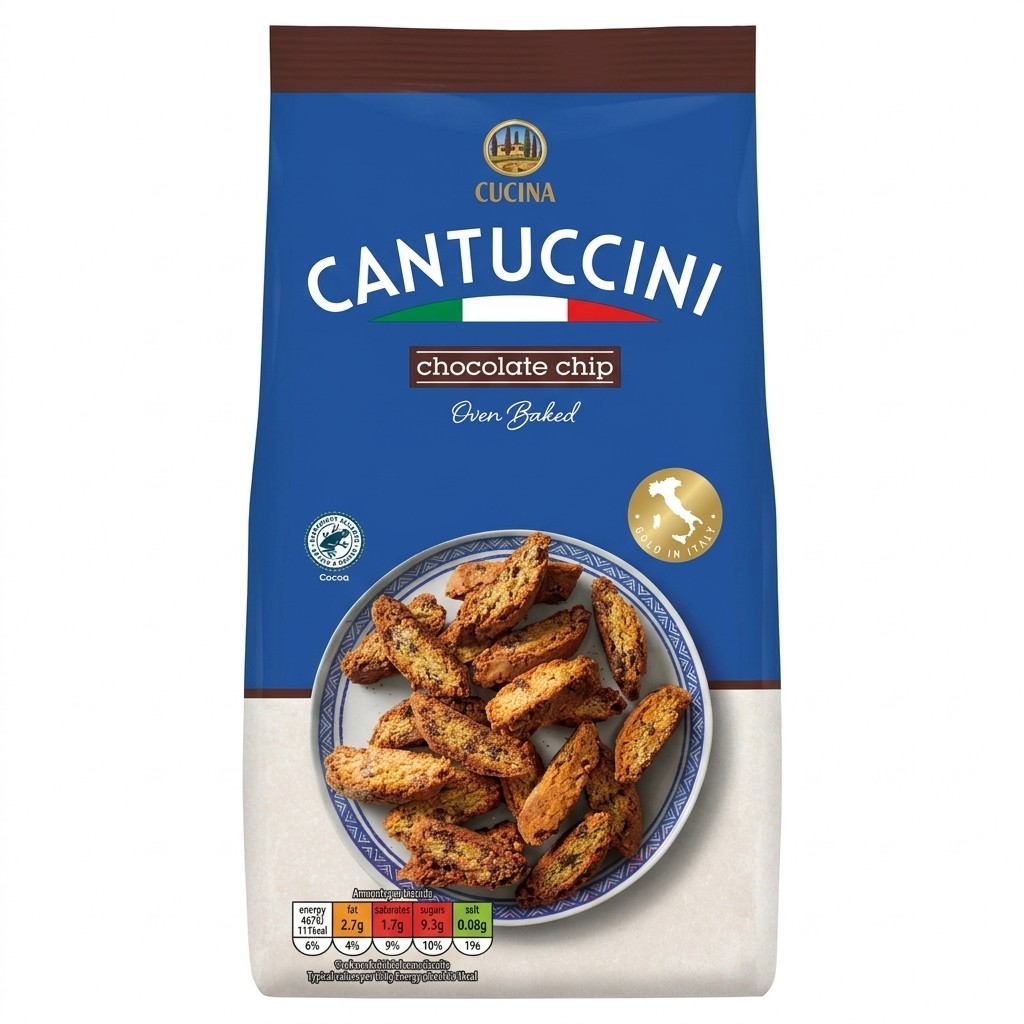 Cucina Cantuccini Chocolate Chip 300g