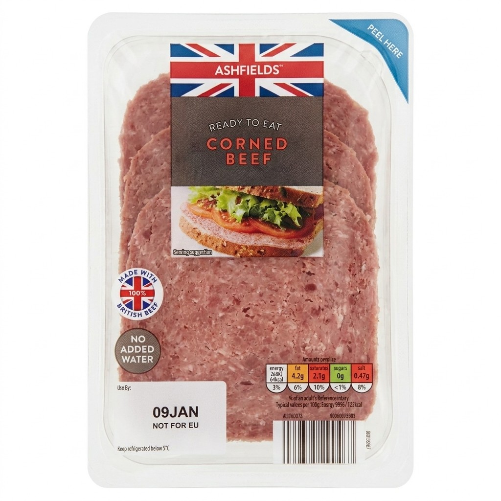 Ashfields Corned Beef 115g
