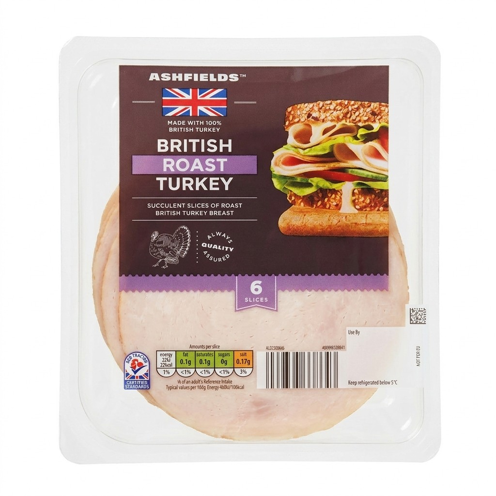 Ashfields British Roast Turkey 120g