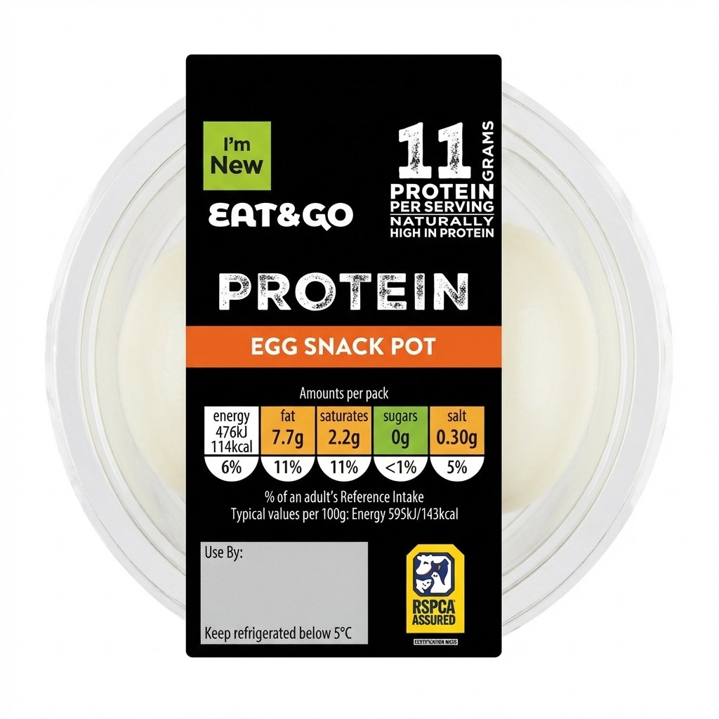 Eat & Go Protein Egg Snack Pot 80g