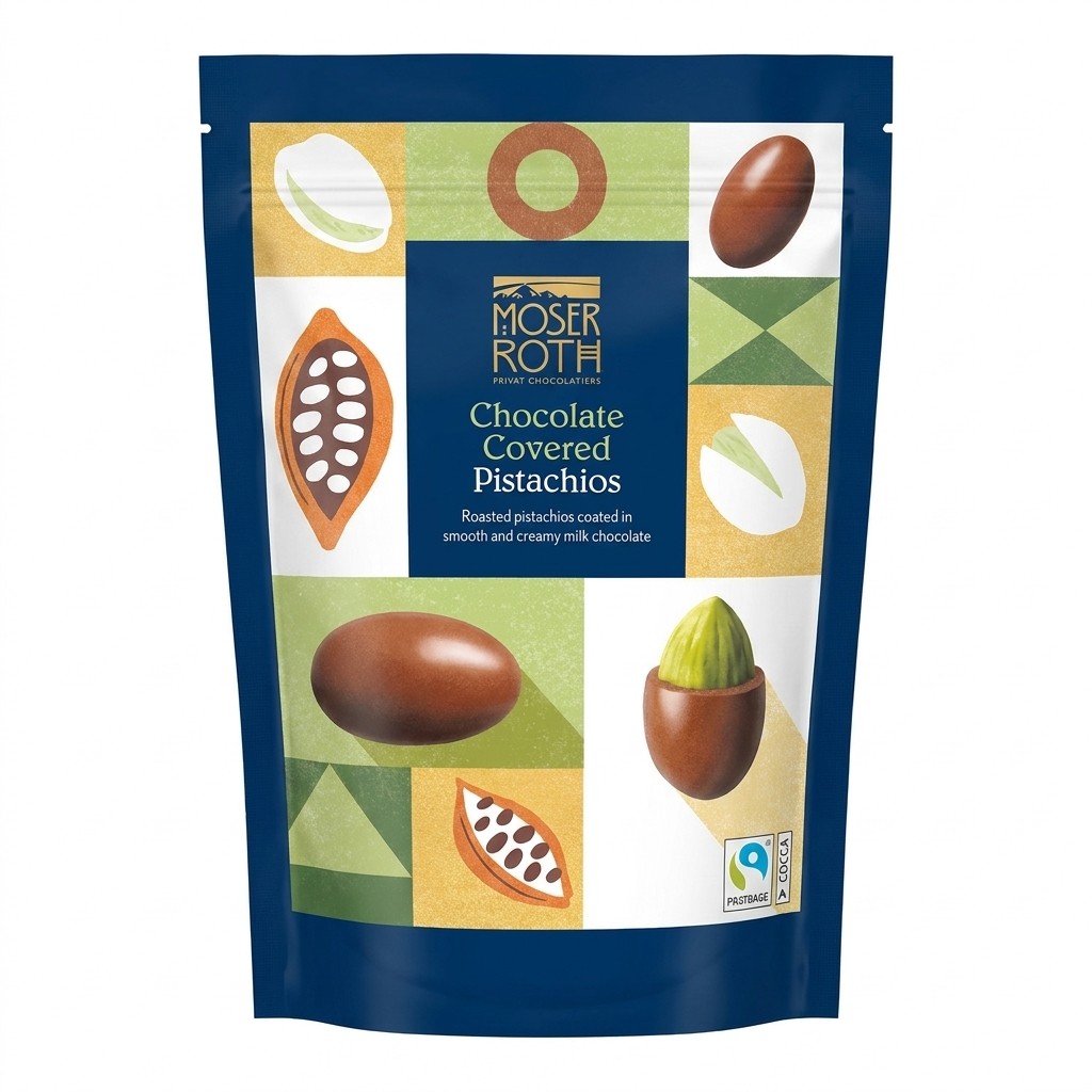 Moser Roth Chocolate Covered Pistachios